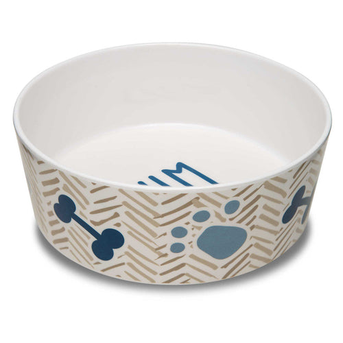 Loving Pets Dolce Yum Chevron Bowl