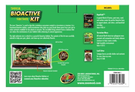 Zoo Med Tropical Bioactive Substrate Kit