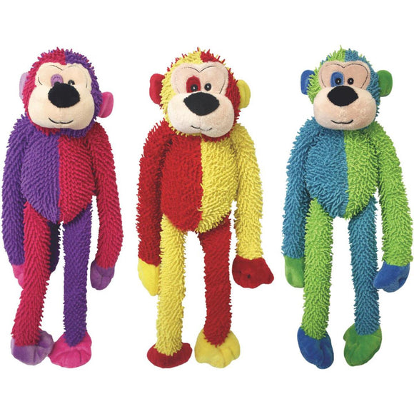 Multipet Multi-Crew 17 In. Monkey Plush Dog Toy