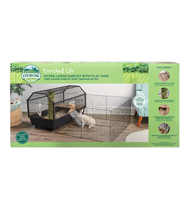 Oxbow Enriched Life Habitat with Play Yard