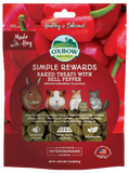 Oxbow Simple Rewards Baked Treats with Bell Pepper