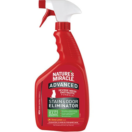 Nature's Miracle Advanced Stain and Odor Eliminator (32 oz, Sunny Lemon)