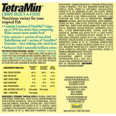 TetraMin® Crisps Select-A-Food (2.4 oz)