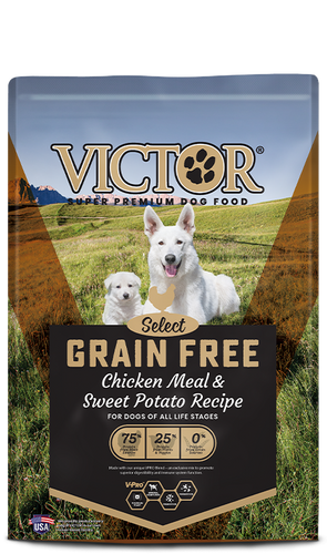 Victor Pet Grain Free Chicken Meal & Sweet Potato Recipe (30 lb)