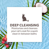 TropiClean Deep Cleansing Waterless Cat Shampoo