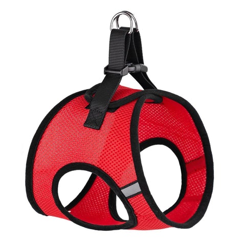 Dogline York Mesh Harness (Red, 17-19)