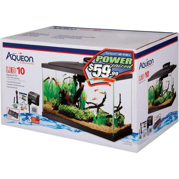 AQUEON LED AQUARIUM KIT RECTANGLE PREPRICED