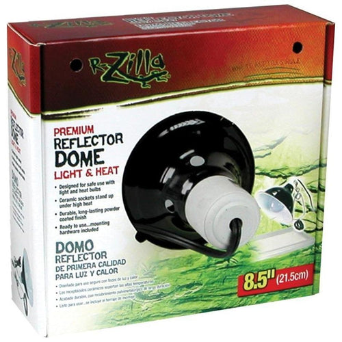 Zilla Premium Reflector Dome Light & Heat