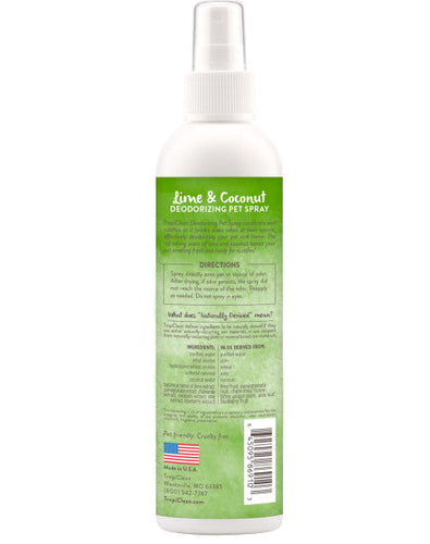 TropiClean Lime & Coconut Deodorizing Spray for Pets